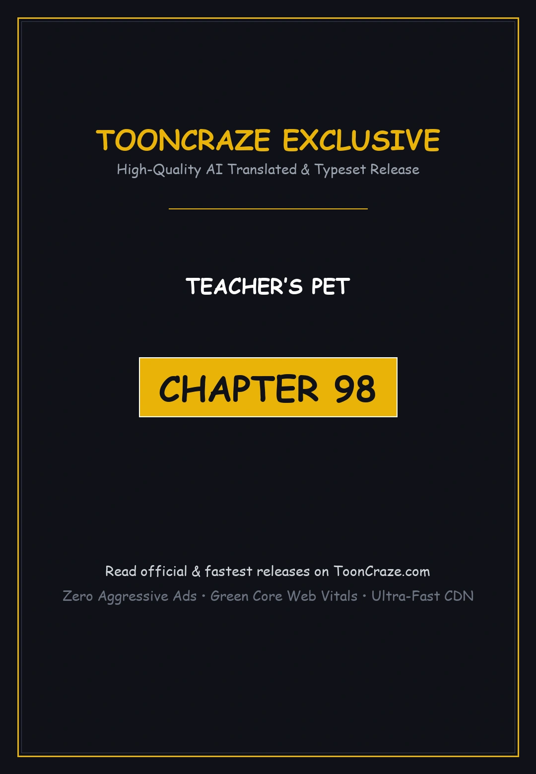 Teachers Pet Chapter 98 - Page 1
