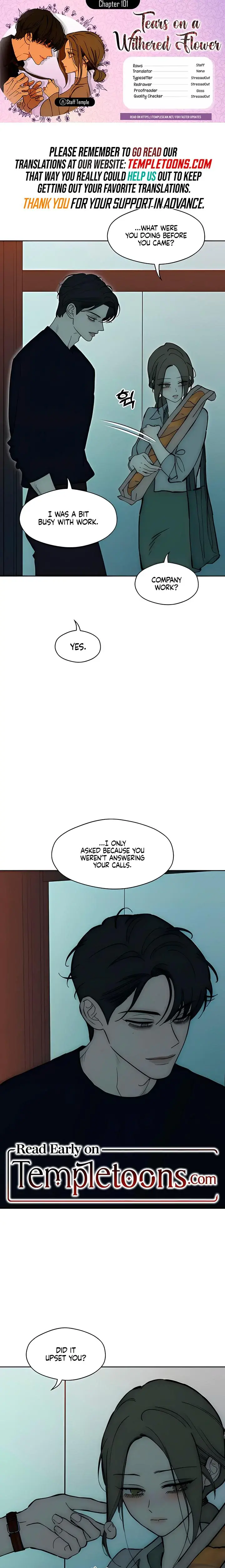 Tears On A Withered Flowers Chapter 101 - Page 1