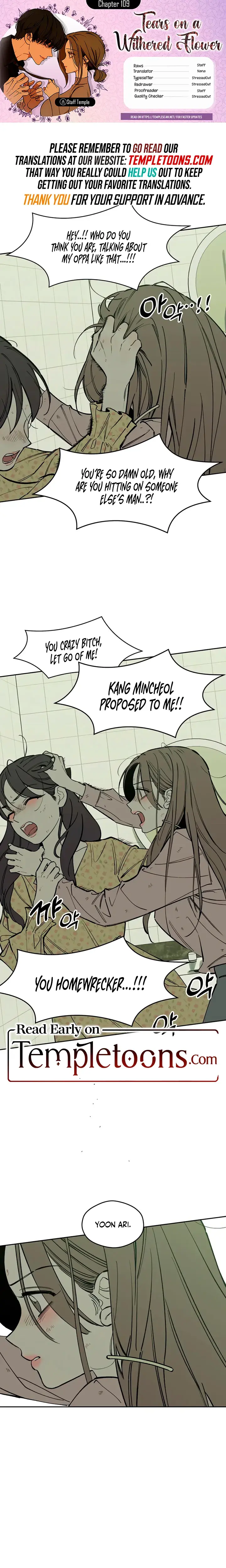 Tears On A Withered Flowers Chapter 109 - Page 1