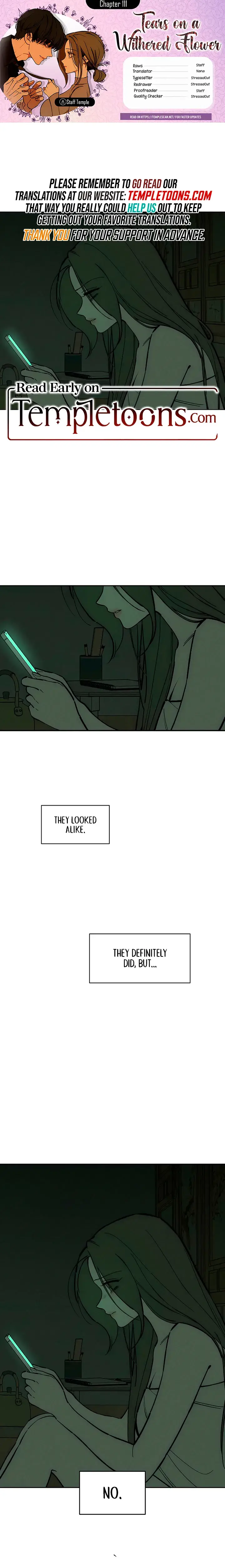 Tears On A Withered Flowers Chapter 111 - Page 1