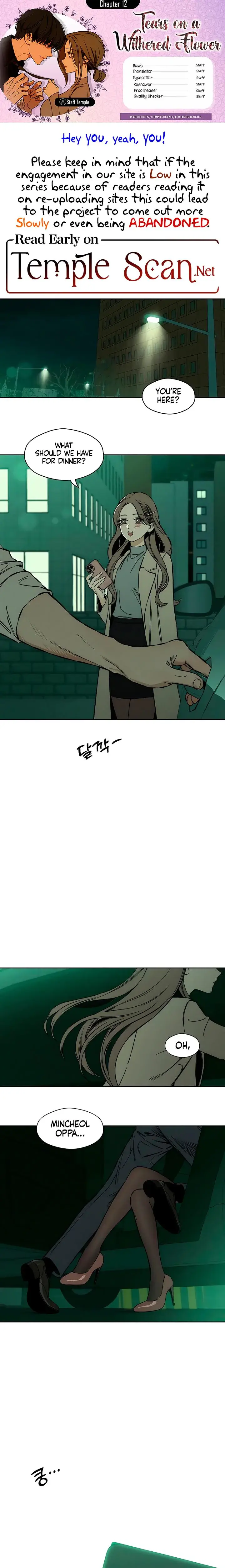 Tears On A Withered Flowers Chapter 12 - Page 1