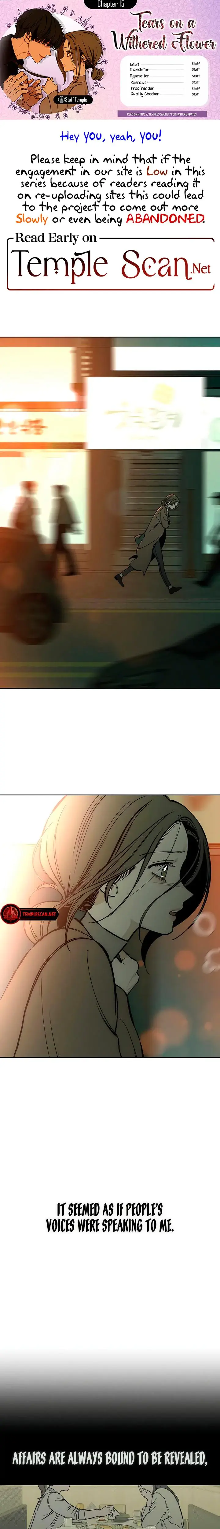 Tears On A Withered Flowers Chapter 15 - Page 1