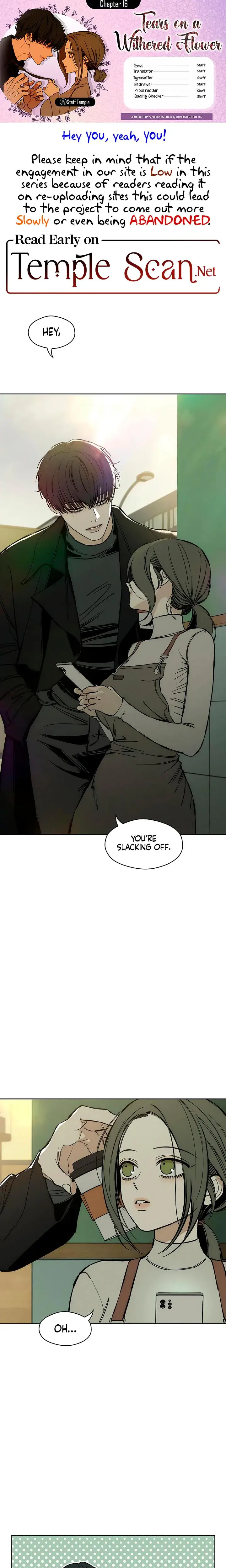 Tears On A Withered Flowers Chapter 16 - Page 1