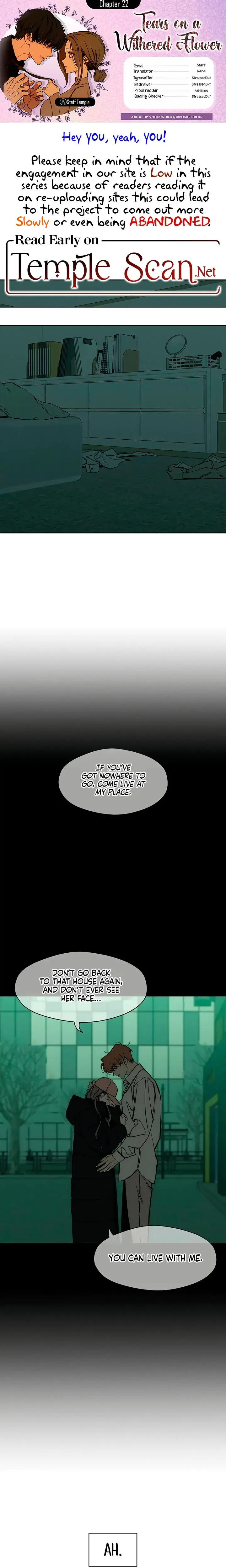 Tears On A Withered Flowers Chapter 22 - Page 1