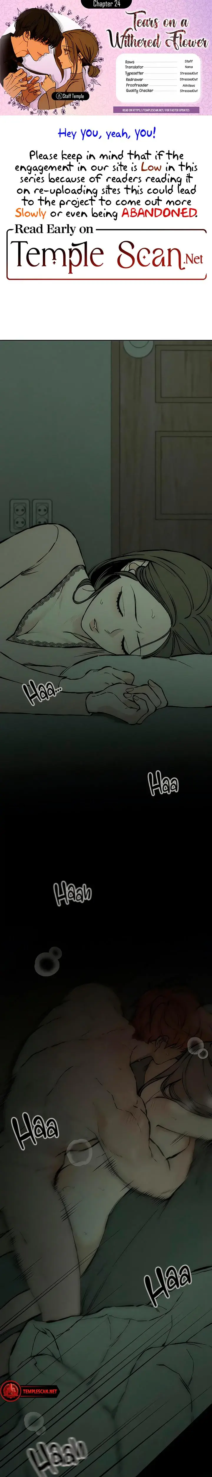 Tears On A Withered Flowers Chapter 24 - Page 1