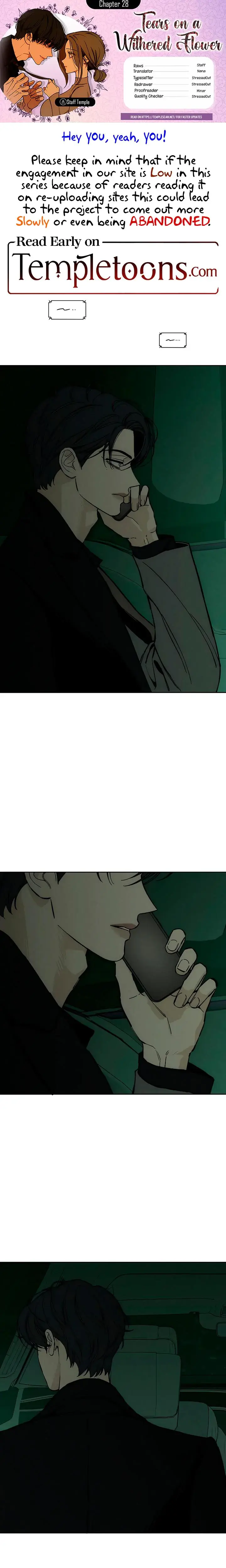 Tears On A Withered Flowers Chapter 28 - Page 1