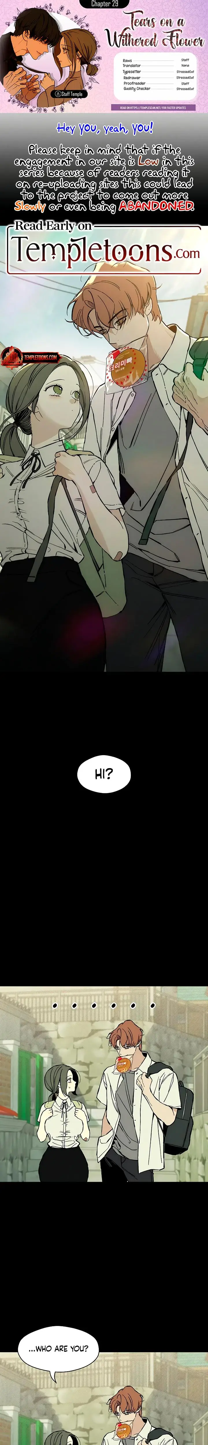 Tears On A Withered Flowers Chapter 29 - Page 1