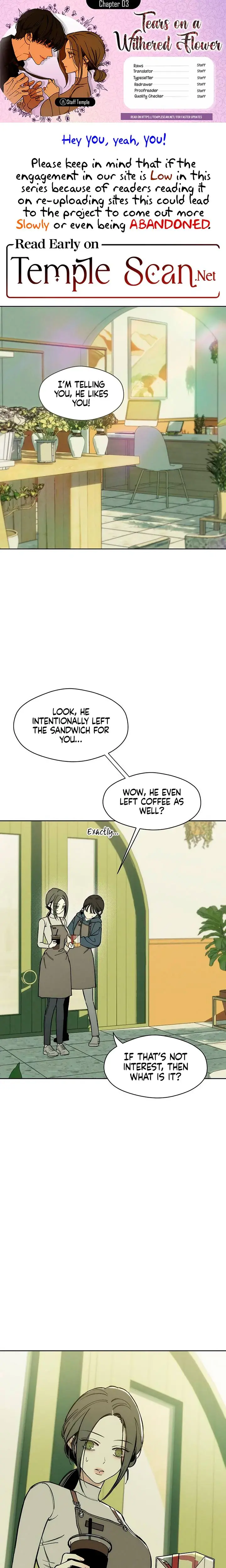 Tears On A Withered Flowers Chapter 3 - Page 1