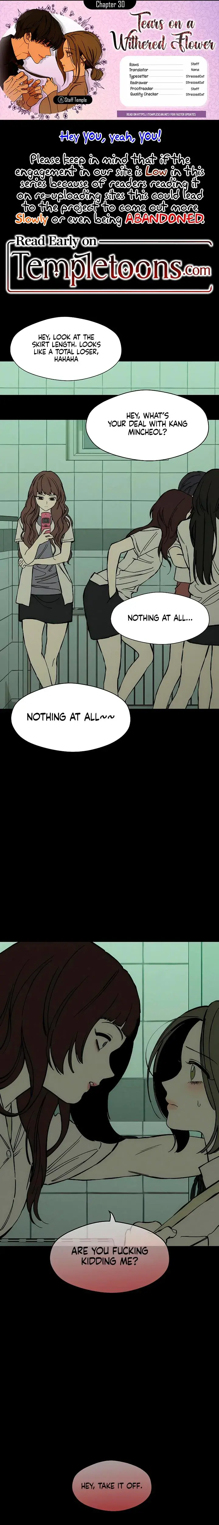 Tears On A Withered Flowers Chapter 30 - Page 1