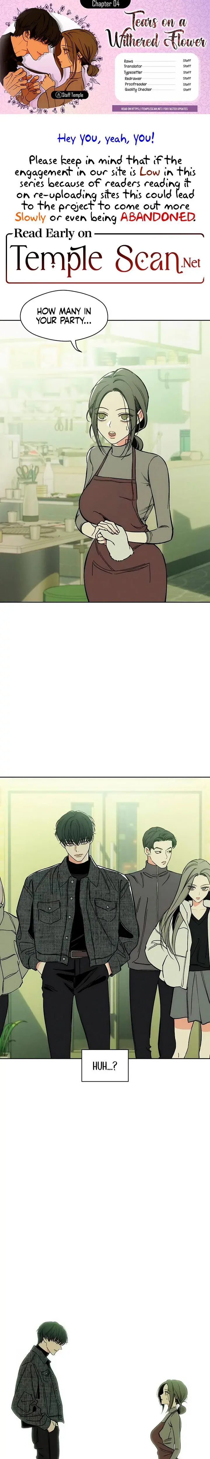 Tears On A Withered Flowers Chapter 4 - Page 1