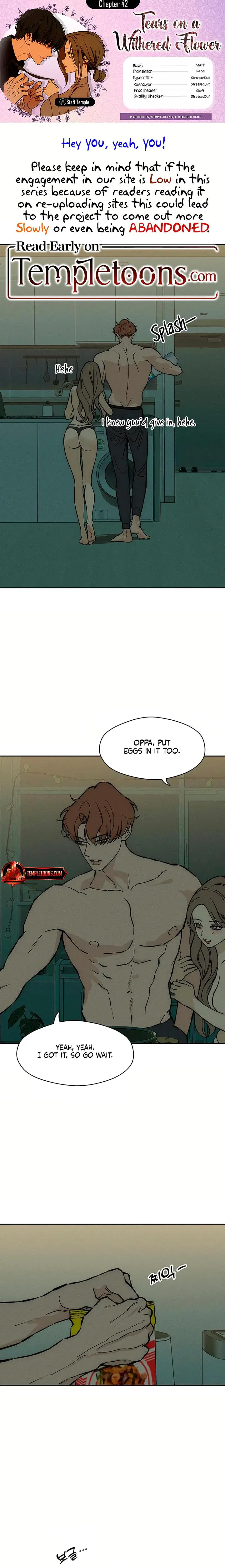 Tears On A Withered Flowers Chapter 42 - Page 1