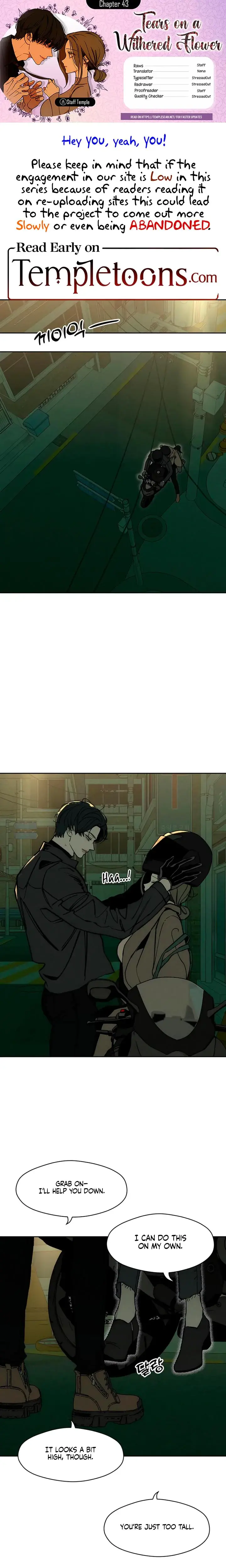 Tears On A Withered Flowers Chapter 43 - Page 1
