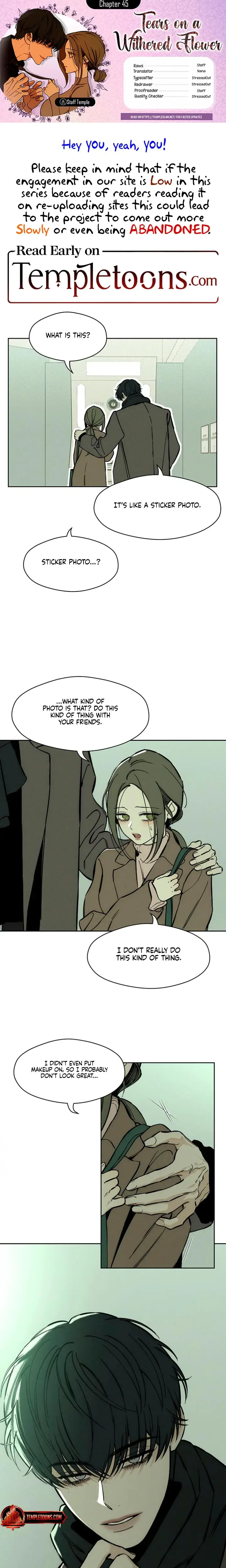 Tears On A Withered Flowers Chapter 45 - Page 1