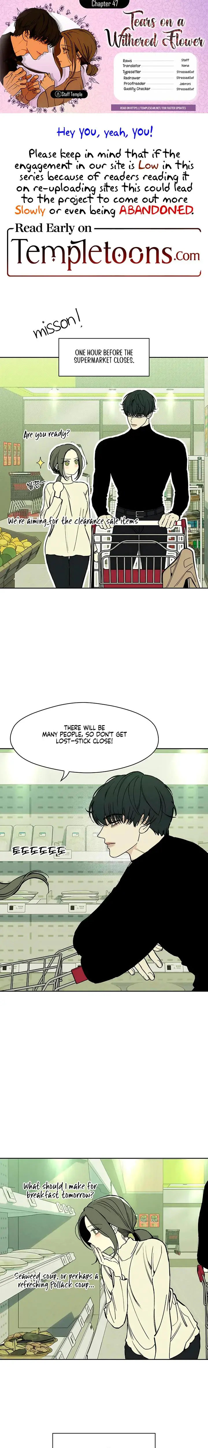 Tears On A Withered Flowers Chapter 47 - Page 1