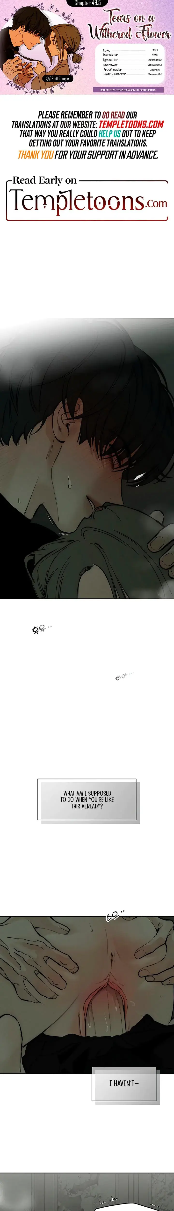 Tears On A Withered Flowers Chapter 49 - Page 1