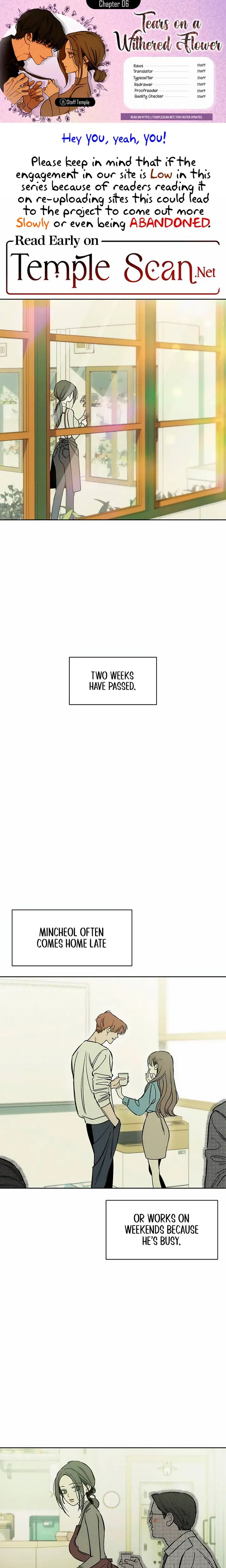 Tears On A Withered Flowers Chapter 6 - Page 1