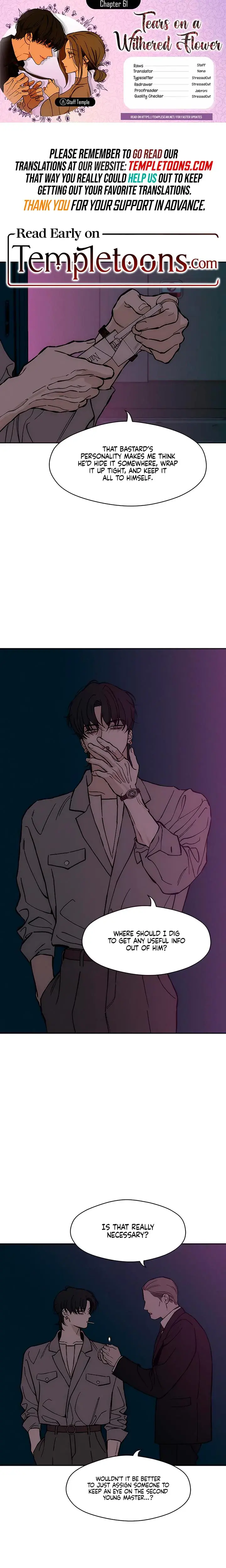 Tears On A Withered Flowers Chapter 61 - Page 1