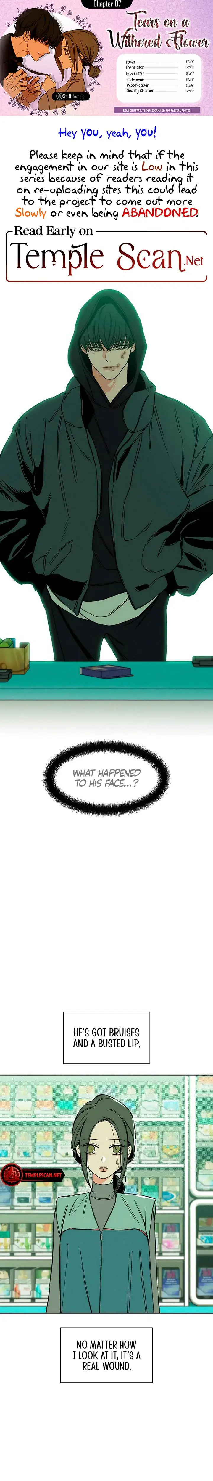 Tears On A Withered Flowers Chapter 7 - Page 1