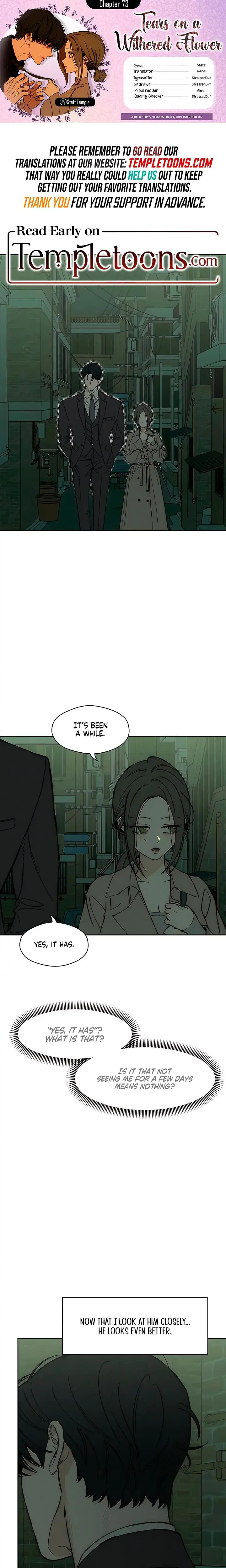 Tears On A Withered Flowers Chapter 73 - Page 1