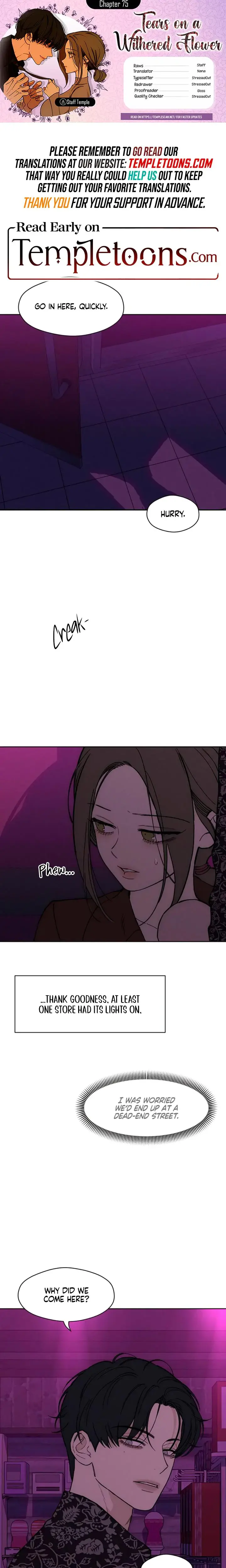 Tears On A Withered Flowers Chapter 75 - Page 1