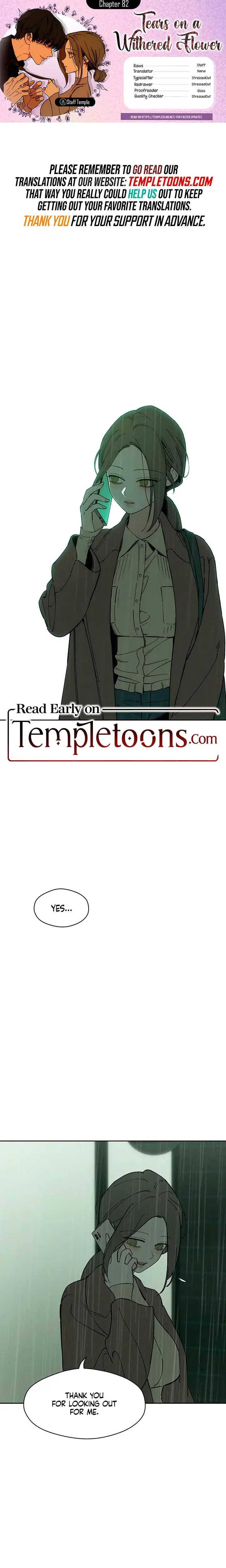 Tears On A Withered Flowers Chapter 82 - Page 1