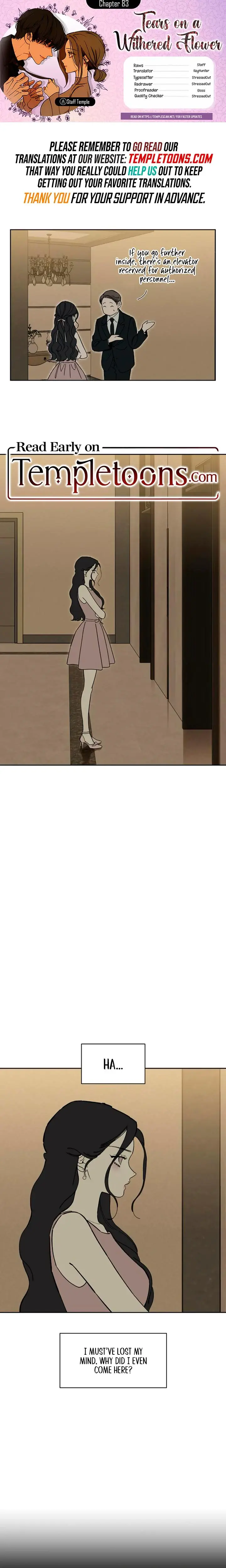 Tears On A Withered Flowers Chapter 83 - Page 1