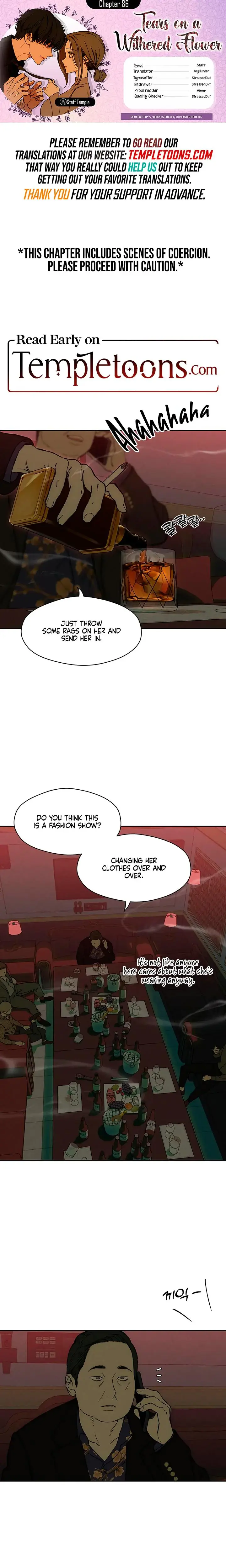 Tears On A Withered Flowers Chapter 86 - Page 1