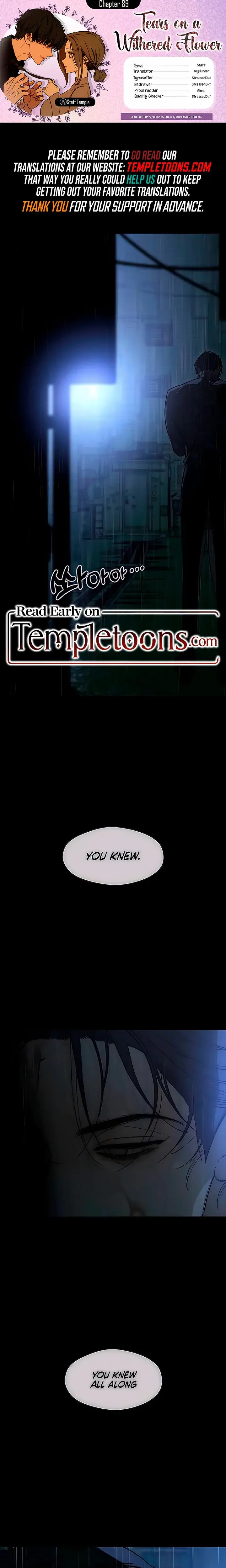 Tears On A Withered Flowers Chapter 89 - Page 1