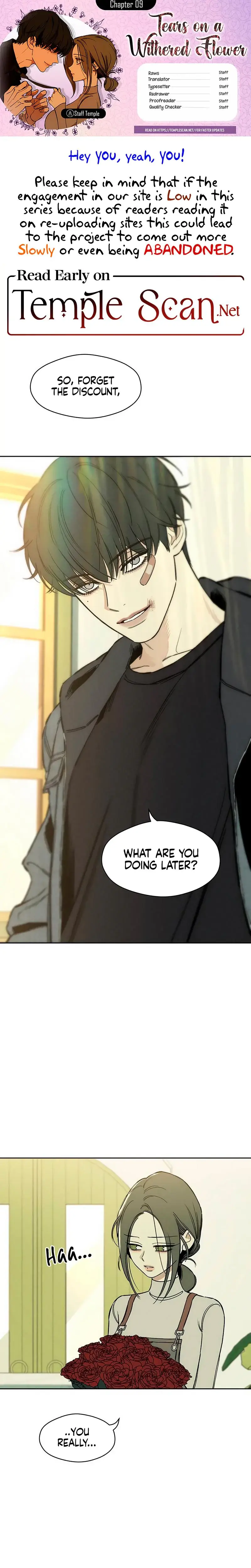 Tears On A Withered Flowers Chapter 9 - Page 1