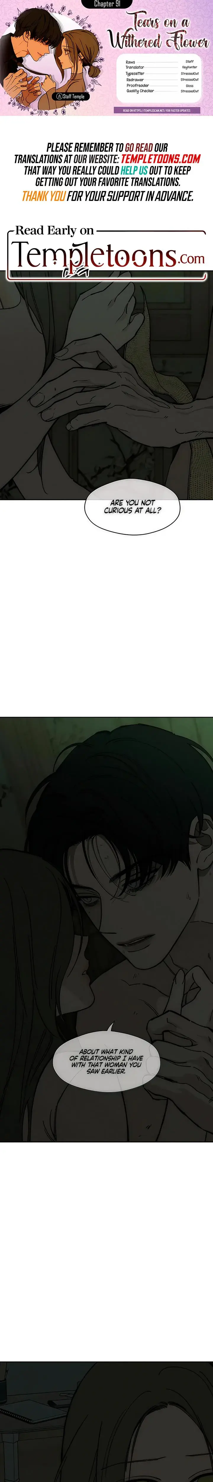 Tears On A Withered Flowers Chapter 91 - Page 1