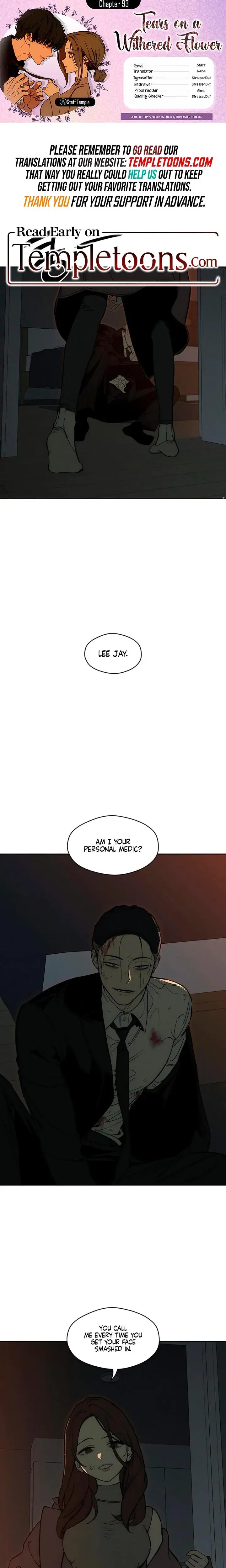 Tears On A Withered Flowers Chapter 93 - Page 1
