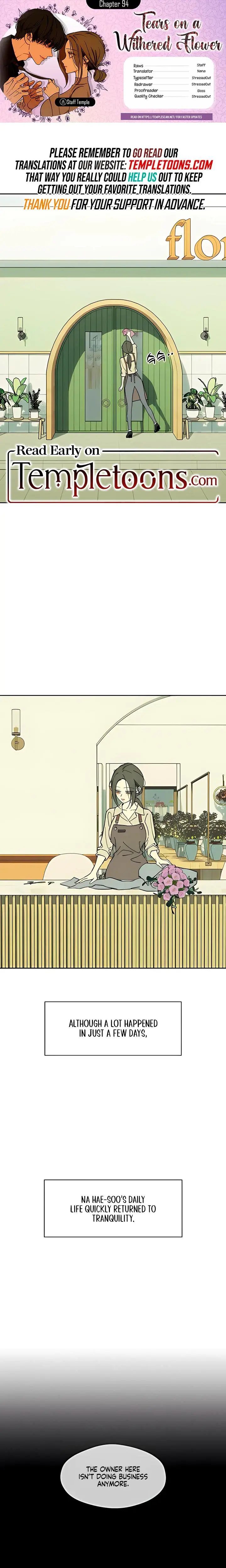 Tears On A Withered Flowers Chapter 94 - Page 1