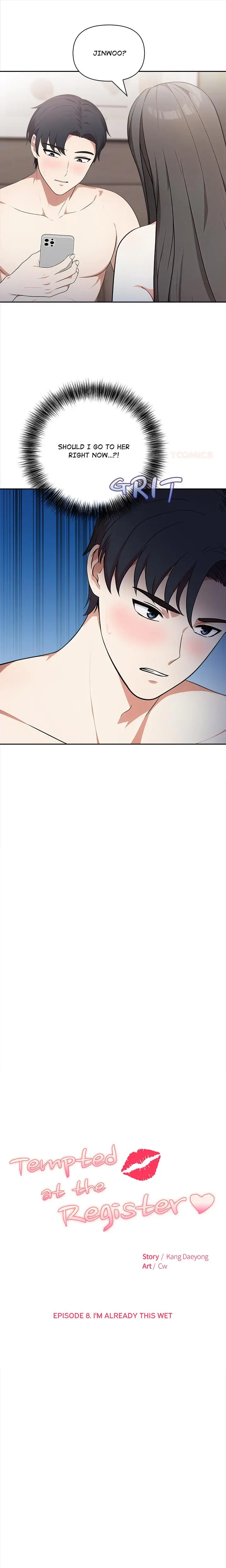 Tempted At The Register Chapter 8 - Page 1