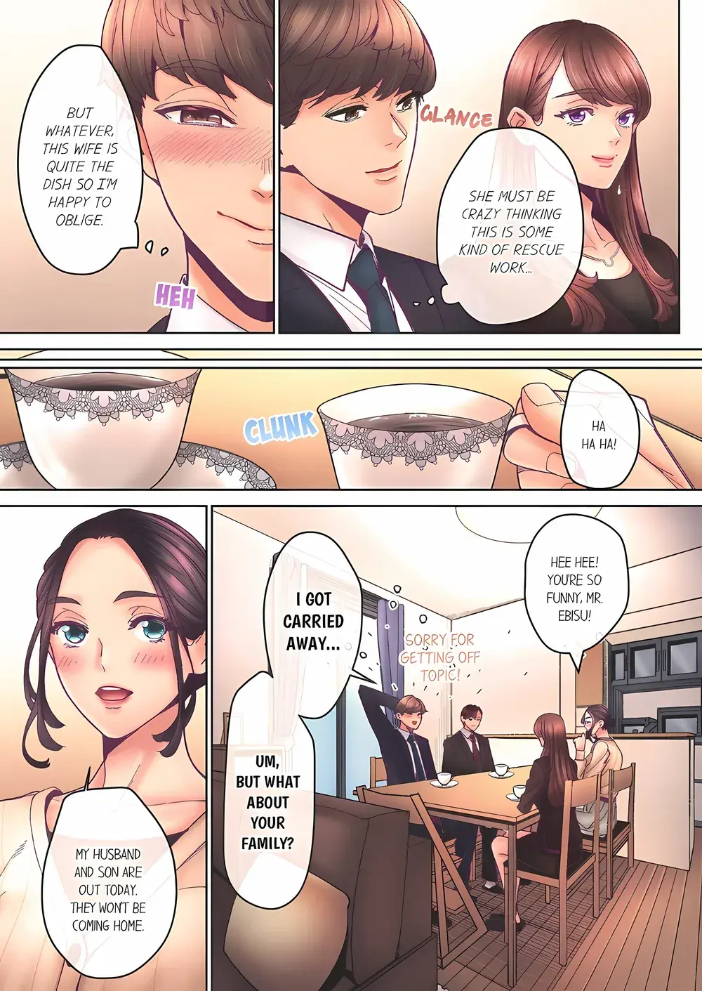 That Wife Needs Rescuing A Midafternoon Descent Into Ecstasy Chapter 1 - Page 11