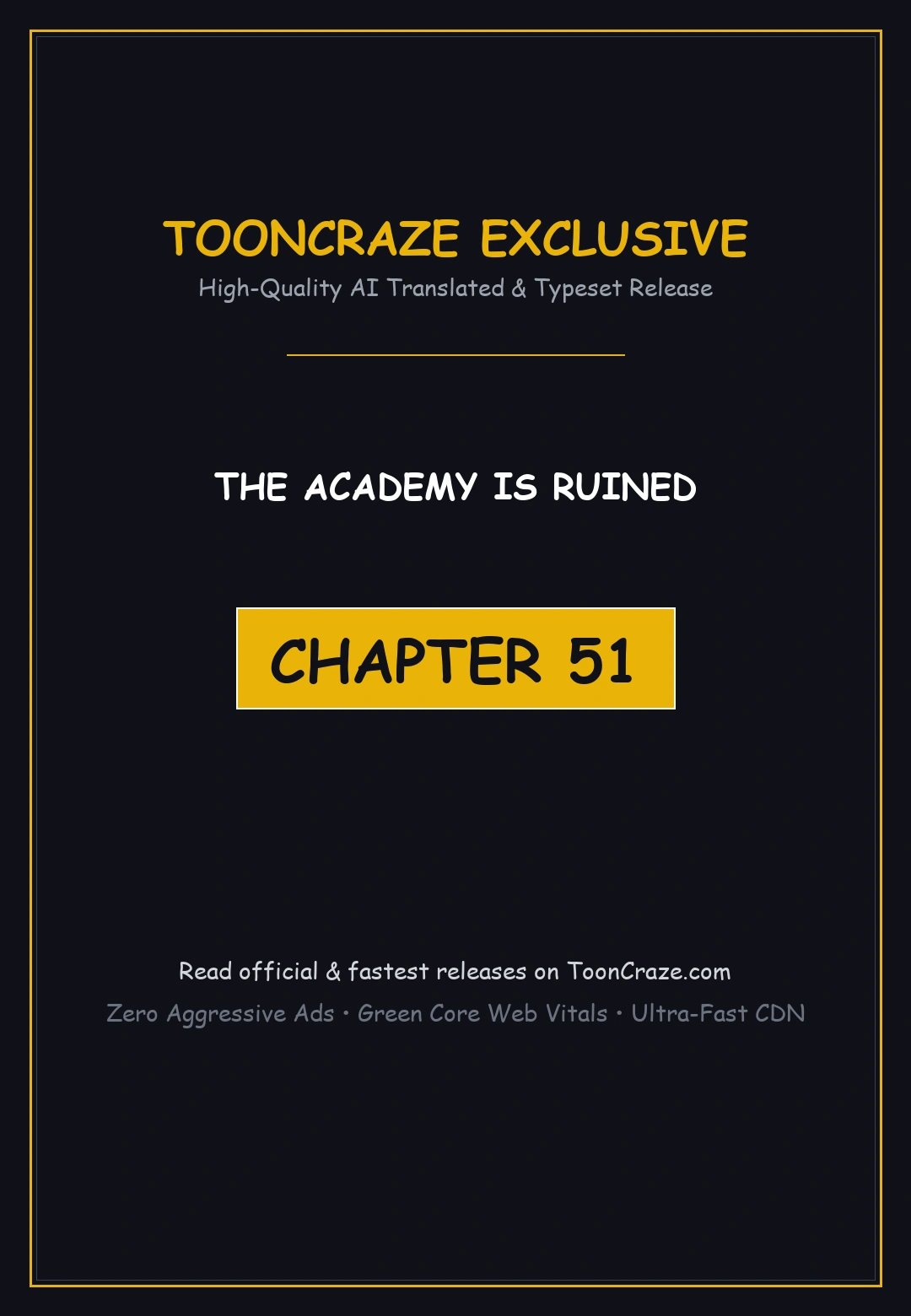 The Academy Is Ruined Chapter 51 - Page 1