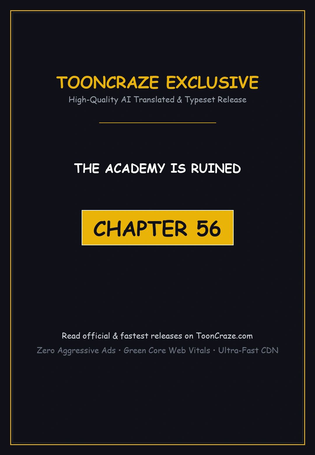 The Academy Is Ruined Chapter 56 - Page 1