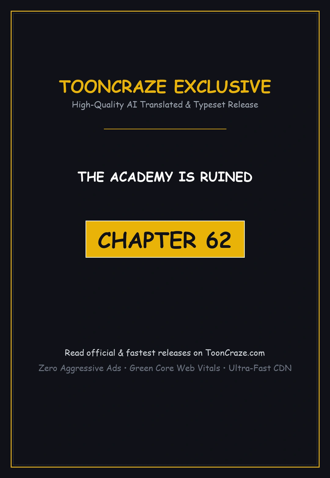 The Academy Is Ruined Chapter 62 - Page 1