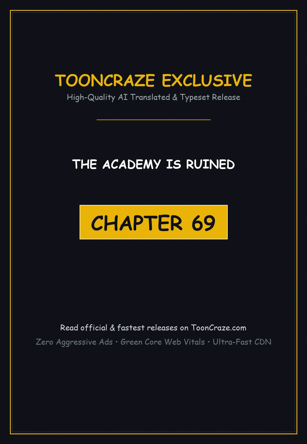 The Academy Is Ruined Chapter 69 - Page 1