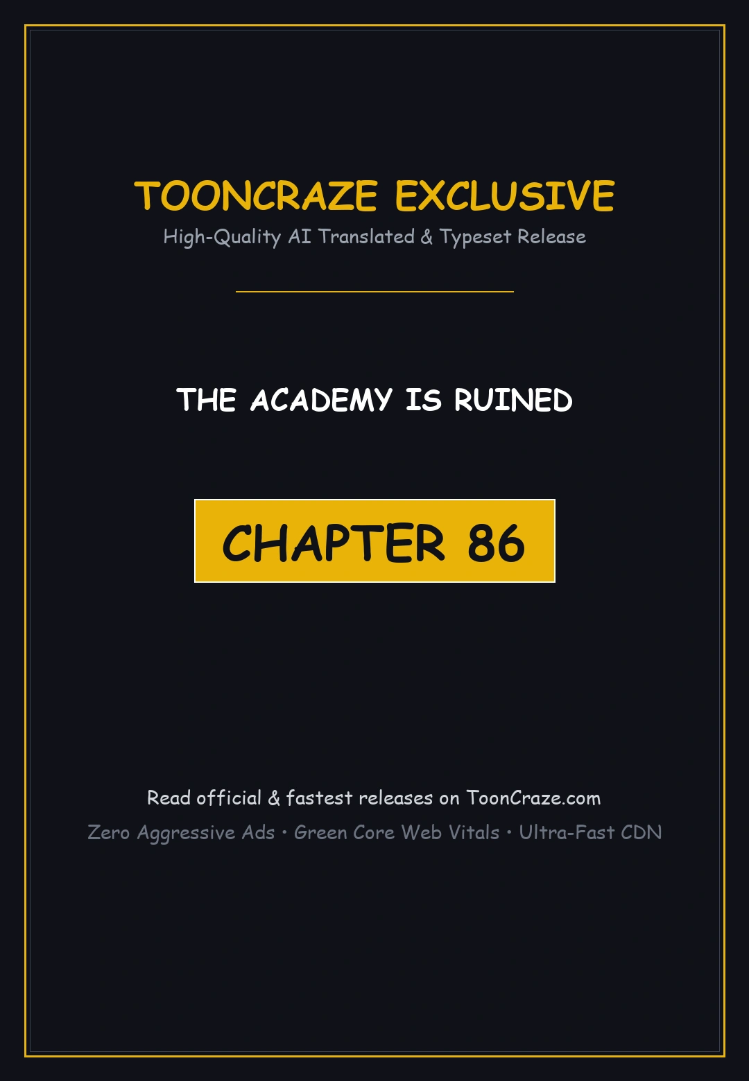 The Academy Is Ruined Chapter 86 - Page 1