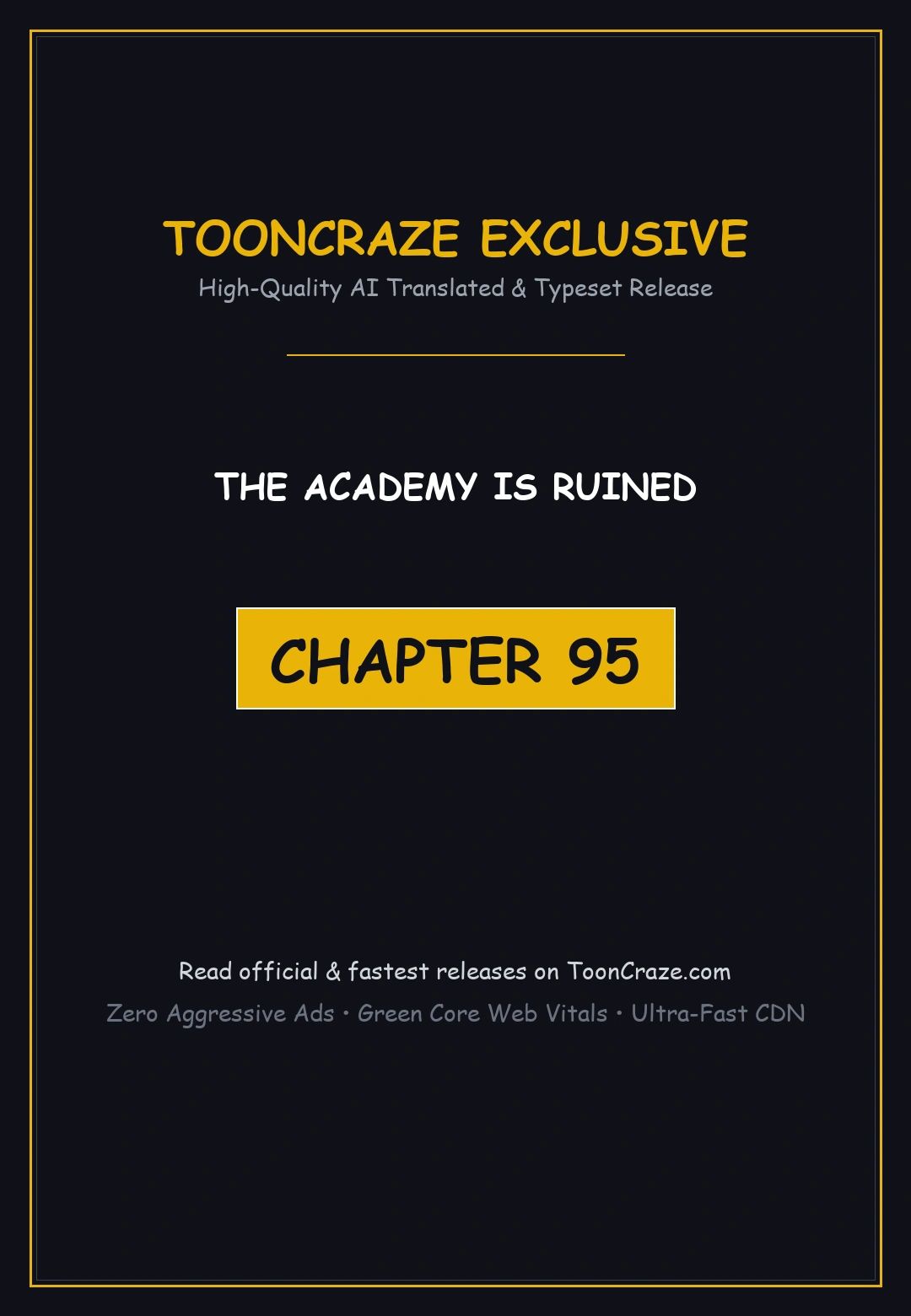 The Academy Is Ruined Chapter 95 - Page 1