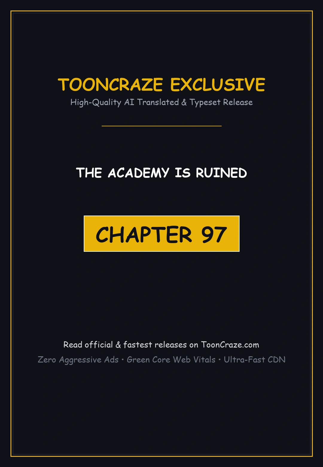 The Academy Is Ruined Chapter 97 - Page 1
