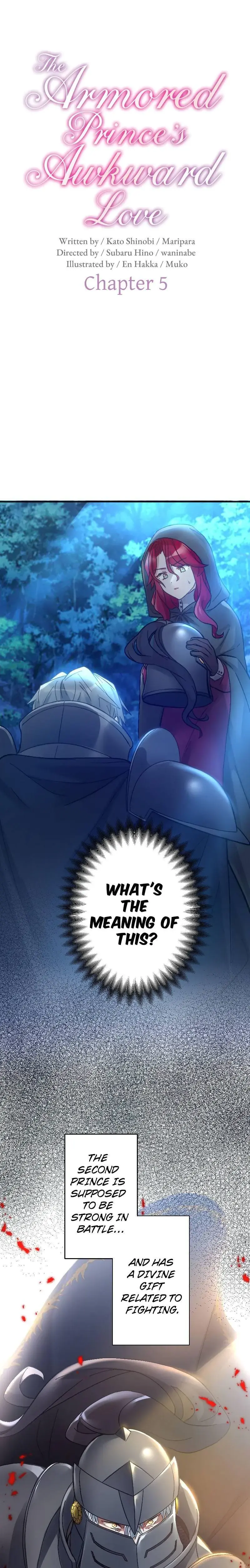 The Armored Princes Awkward Love Chapter 5 - Page 1