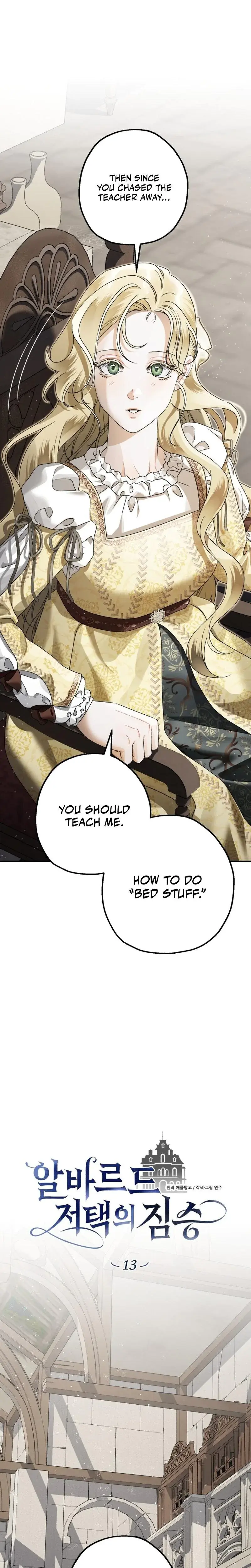 The Beast Of Alvard Manor Chapter 13 - Page 1