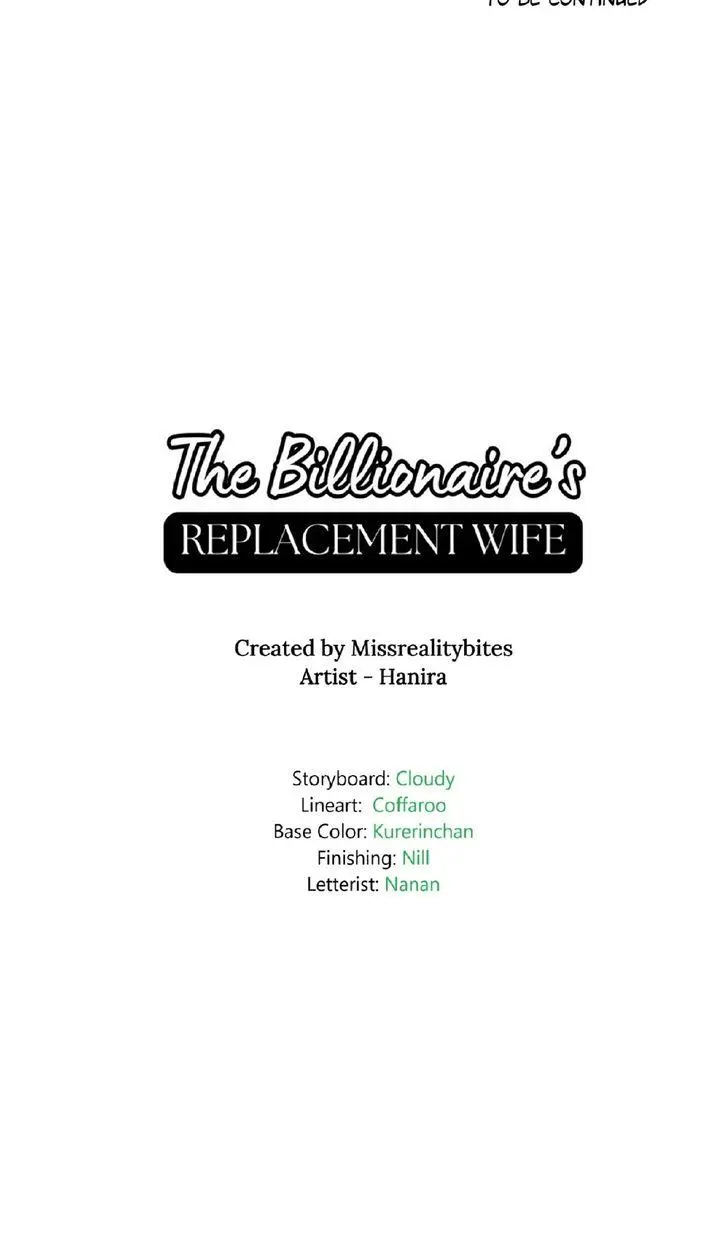 The Billionaires Replacement Wife Chapter 69 - Page 72