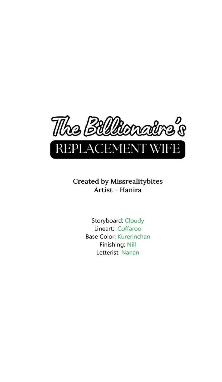 The Billionaires Replacement Wife Chapter 74 - Page 70