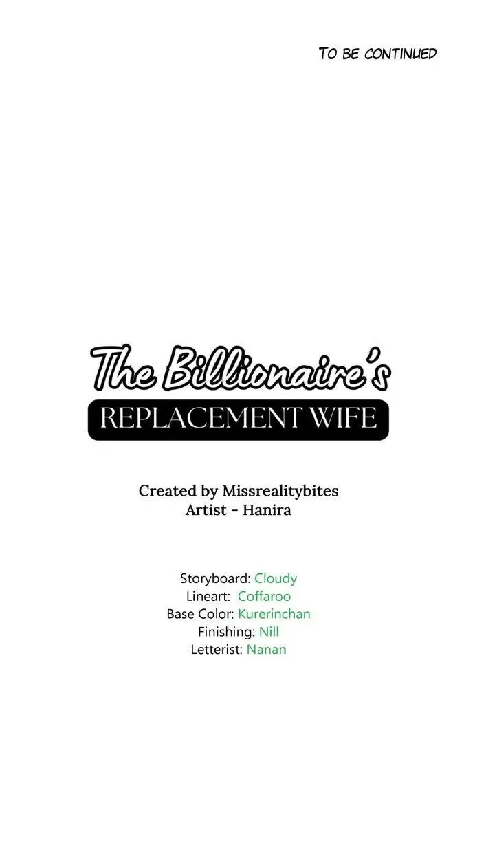 The Billionaires Replacement Wife Chapter 77 - Page 68