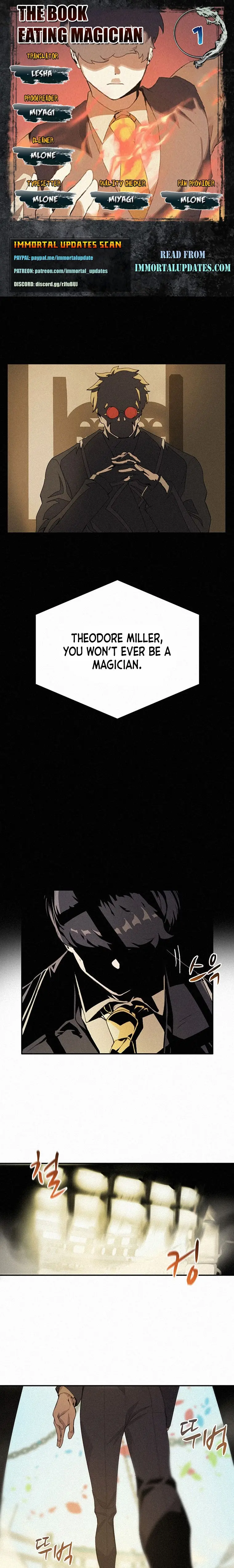 The Book Eating Magician Baaabc Chapter 1 - Page 1
