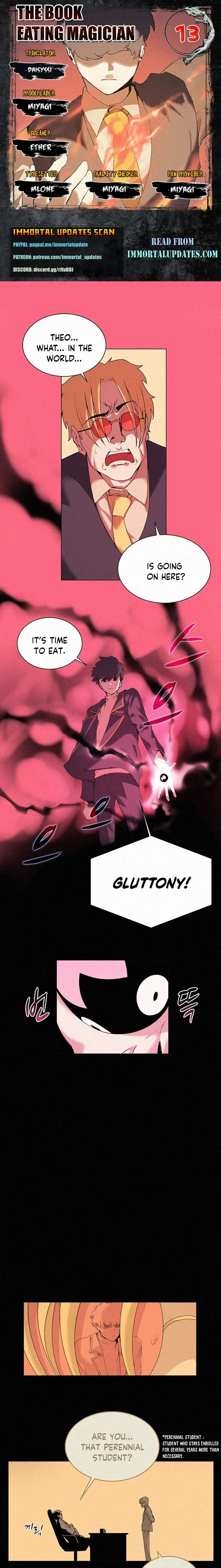The Book Eating Magician Baaabc Chapter 13 - Page 1