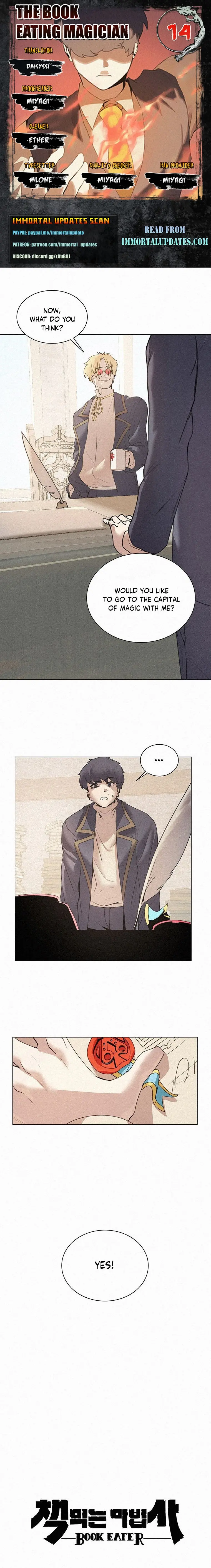 The Book Eating Magician Baaabc Chapter 14 - Page 1