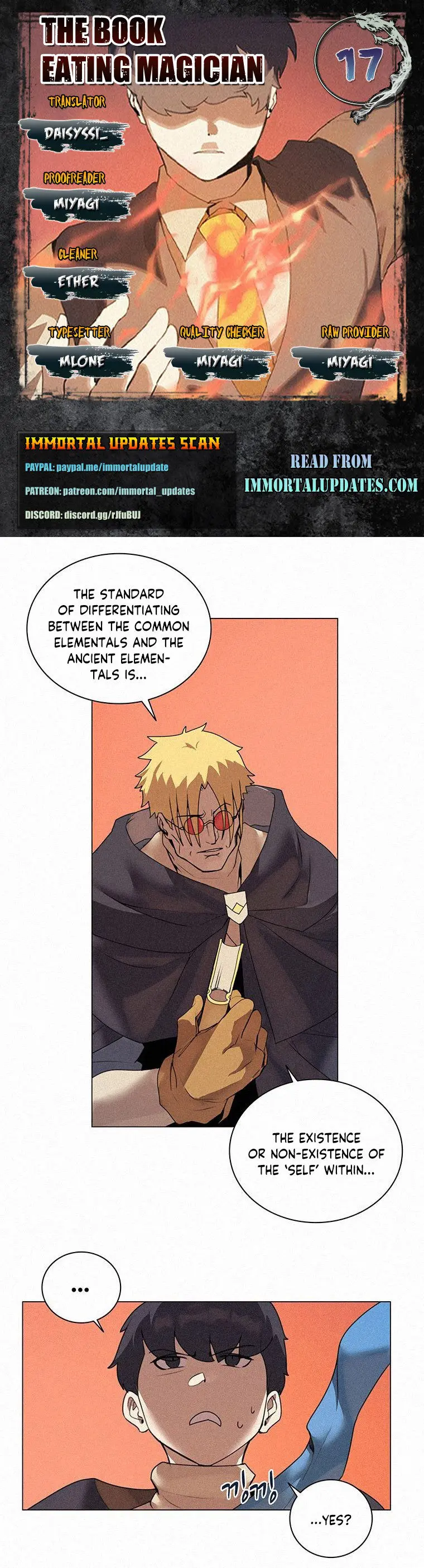 The Book Eating Magician Baaabc Chapter 17 - Page 1